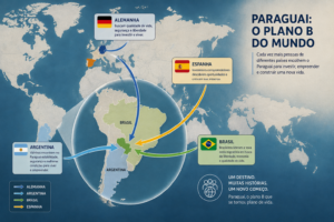 Por que o Paraguai se tornou o Plano B de muitas pessoas?
